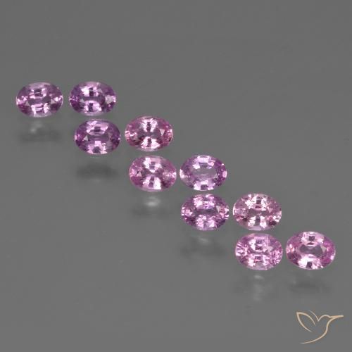 1.94 ct natürliche Mittel-Helllila Saphir-Edelsteine, Oval, VS