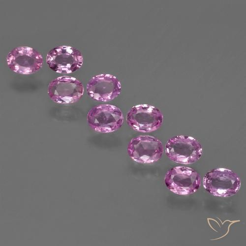 1.95 ct natürliche Mittelviolett Saphir-Edelsteine, Oval, VS