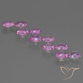 1.95 ct natürliche Mittelviolett Saphir-Edelsteine, Oval, VS