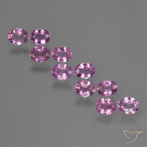 2.11ctw Natürlicher Intensives Pink-Lila Saphir, Oval, VS