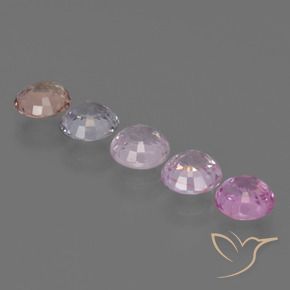 2.94 ct natürliche Mehrfarbig Saphir-Edelsteine, Runden, VS