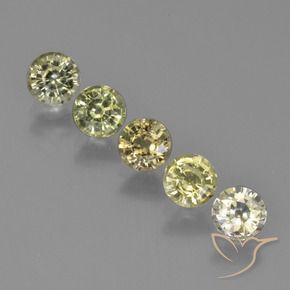 2.31 ct natürliche Mehrfarbig Saphir-Edelsteine, Runden, VS