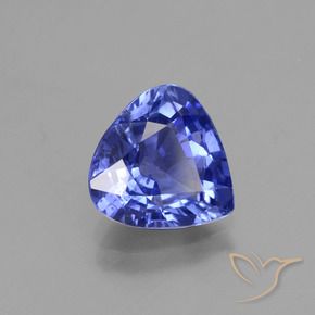 9,17 ctw natürlicher tiefviolett-blau Saphir, Birnenform, VS