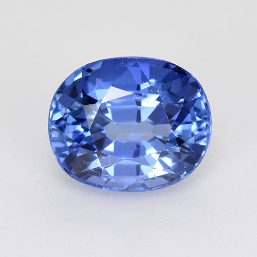 2.32ct Natürlicher Mittleres Dunkelblau Saphir, Oval, VS