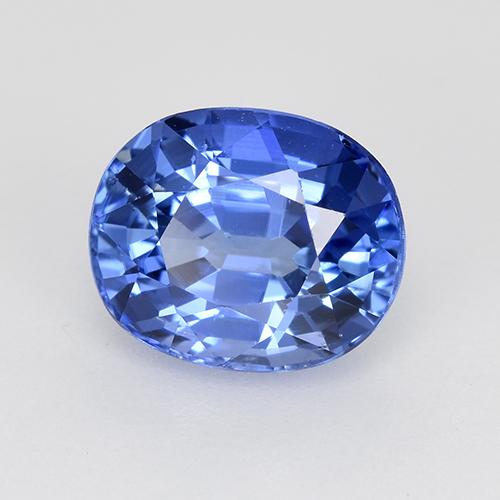 9,17 ctw natürlicher Mittleres Dunkelblau Saphir, Oval, VS