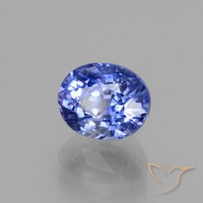 9,17 ctw natürlicher Helles Kornblumenblau Saphir, Oval, VS
