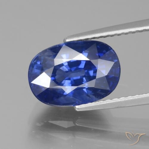 4.81ct Natürlicher Kornblumenblau Saphir, Oval, VS
