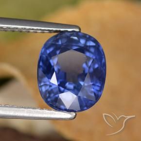 9,17 ctw natürlicher Kornblumenblau Saphir, Oval, VS