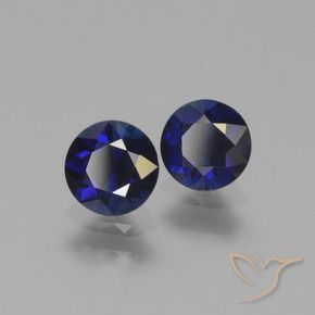 1.11 ct natürliche Dämmerungsblau Saphir-Edelsteine, Runden, VS