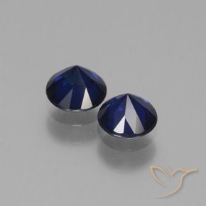 1.11 ct natürliche Dämmerungsblau Saphir-Edelsteine, Runden, VS