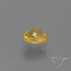 9,17 ctw natürlicher Golden Saphir, Oval, VS