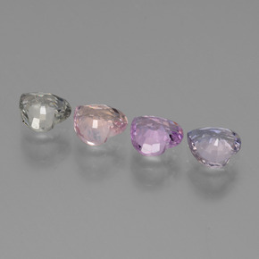 1.93 ct natürliche Mehrfarbig Saphir-Edelsteine, Herzform, VVS-VS