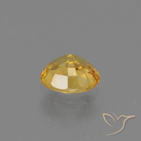 9,17 ctw natürlicher Golden Saphir, Oval, VS