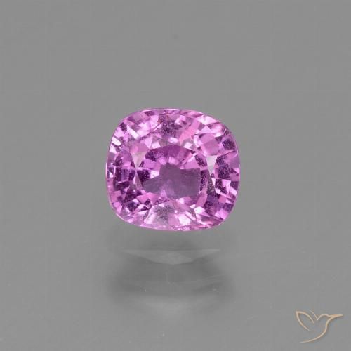 1.10ct Natürlicher Mittelviolett Saphir, Kissen, VS-SI