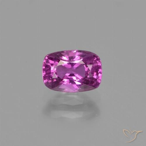 1.10ct Natürlicher Helles Magenta Saphir, Kissen, VS