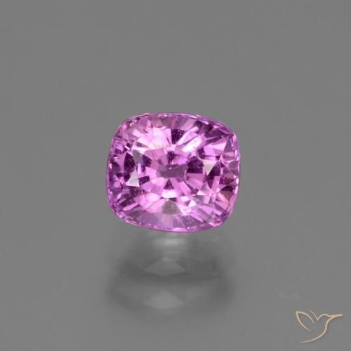 9,17 ctw natürlicher Rosapurpur Saphir, Kissenschliff, VS-SI