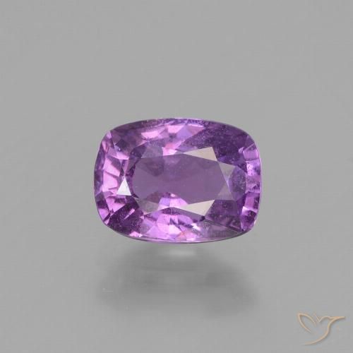 1.46ct Natürlicher Mittelviolett Saphir, Kissen, VS
