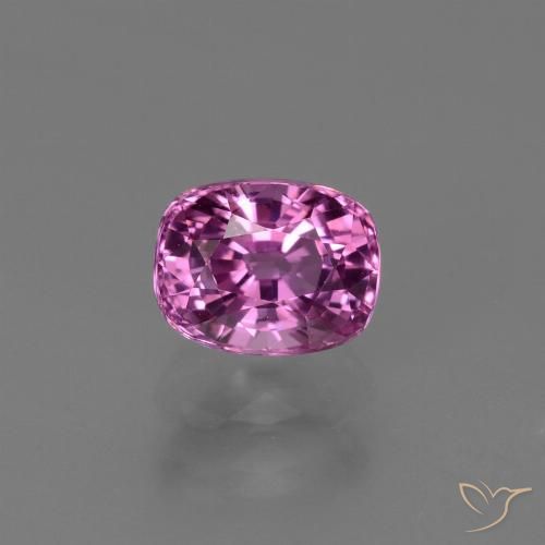 1.40ct Natürlicher Rosaig-lila Saphir, Kissen, VS