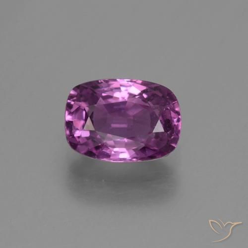 1.38ct Natürlicher Elektrisches Lila Saphir, Kissen, VS