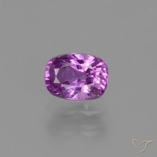 1.16ct Natürlicher Elektrisches Lila Saphir, Kissen, VS