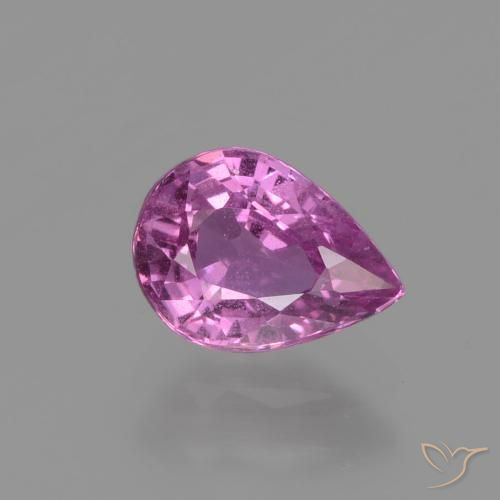1.21ct Natürlicher Rosaig-lila Saphir, Birnenform, VS