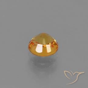 9,17 ctw natürlicher Golden Saphir, Runden, VVS