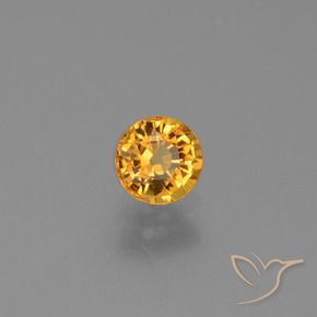 9,17 ctw natürlicher Golden Saphir, Runden, VVS-VS