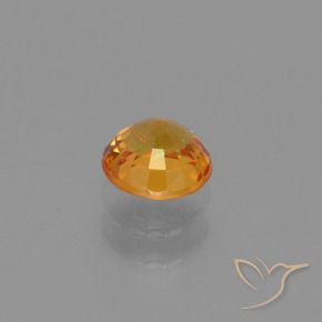 9,17 ctw natürlicher Mittelorange Saphir, Runden, VS