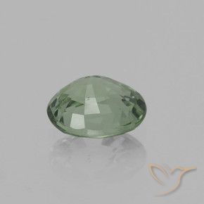 9,17 ctw natürlicher Medium Light Green Saphir, Oval, VVS-VS