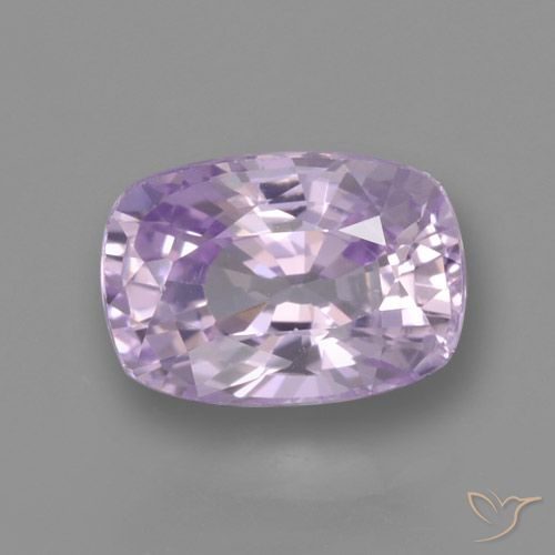 1.09ct Natürlicher Rosaig-violett Saphir, Kissen, VVS