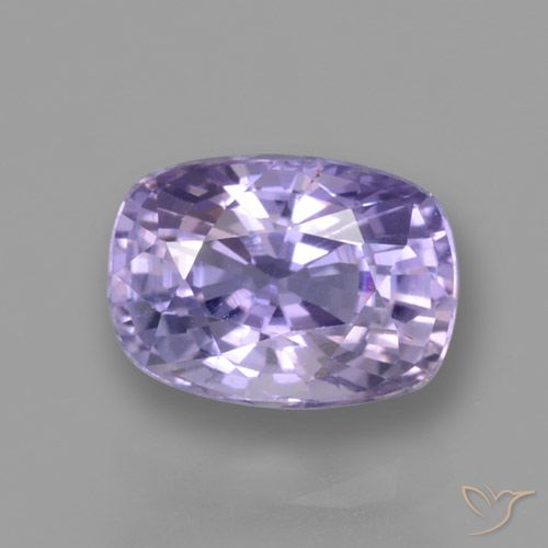 1.11ct Natürlicher Mittelhelles Violett Saphir, Kissen, VVS-VS