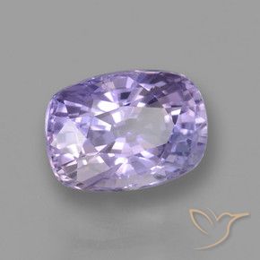 9,17 ctw natürlicher Mittelhelles Violett Saphir, Kissen, VVS-VS