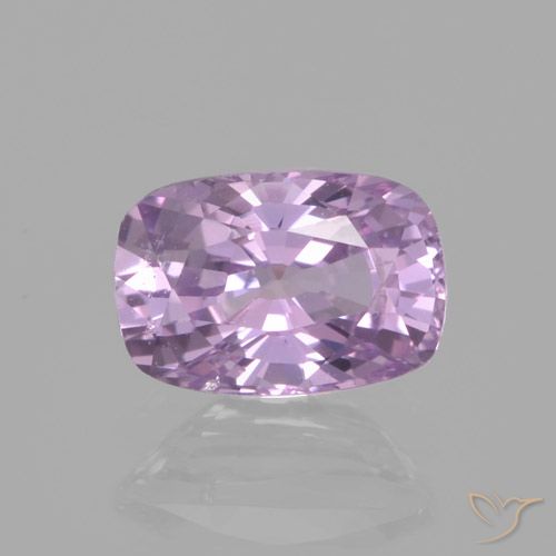 1.00ct Natürlicher Rosaig-lila Saphir, Kissen, VS