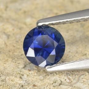 9,17 ctw natürlicher Dämmerungsblau Saphir, Runden, VS