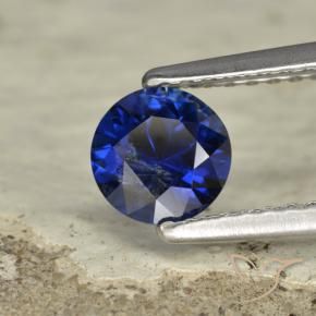 9,17 ctw natürlicher Dämmerungsblau Saphir, Runden, VS