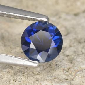 9,17 ctw natürlicher Dämmerungsblau Saphir, Runden, VVS