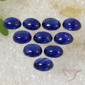 2.61 ct natürliche dunkelblau Saphir-Edelsteine, Oval, Lichtdurchlässig