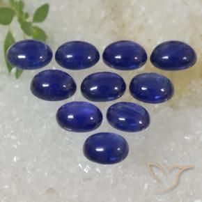 2.78 ct natürliche Intensives Marineblau Saphir-Edelsteine, Oval, Lichtdurchlässig