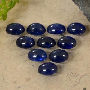 2.44 ct natürliche Dämmerungsblau Saphir-Edelsteine, Oval, Lichtdurchlässig