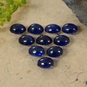 2.44 ct natürliche Dämmerungsblau Saphir-Edelsteine, Oval, Lichtdurchlässig
