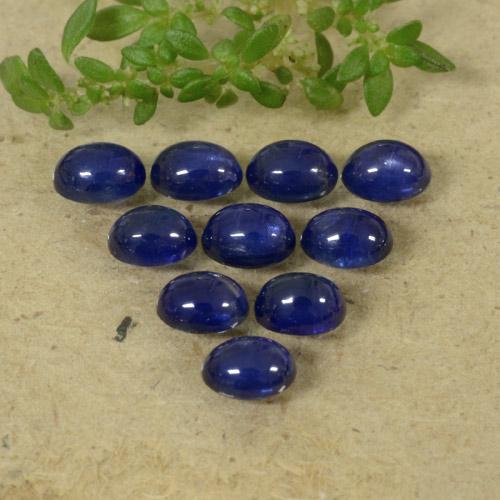 3.10 ct natürliche Dämmerungsblau Saphir-Edelsteine, Oval, Lichtdurchlässig