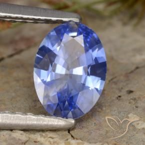 9,17 ctw natürlicher Blau Saphir, Oval, VVS-VS