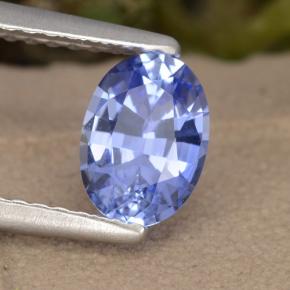 9,17 ctw natürlicher Pastellblau Saphir, Oval, VVS