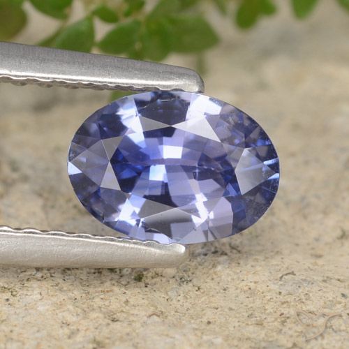 0.71ct Natürlicher Mittleres Marineblau Saphir, Oval, VVS-VS