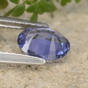 9,17 ctw natürlicher Mittleres Marineblau Saphir, Oval, VVS-VS