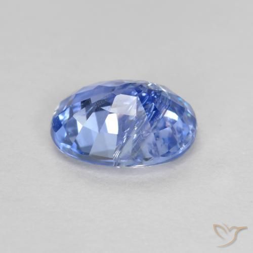 9,17 ctw natürlicher Pastellblau Saphir, Oval, SI