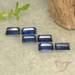 2.35 ct natürliche Dämmerungsblau Saphir-Edelsteine, Baguette, VS
