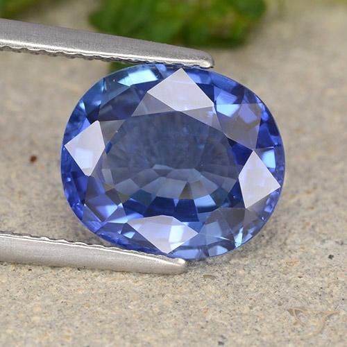 4.61ct Natürlicher Kornblumenblau Saphir, Oval, VS