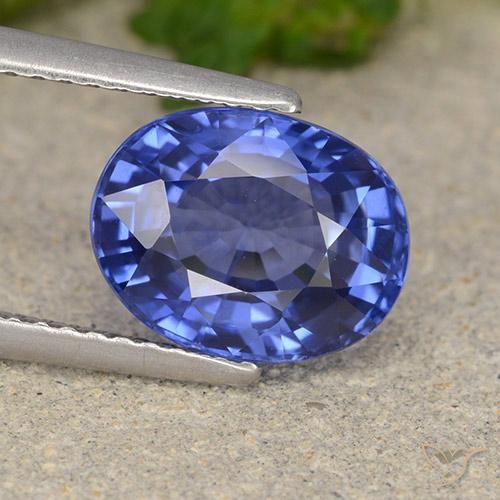 4.02ct Natürlicher Kornblumenblau Saphir, Oval, VS