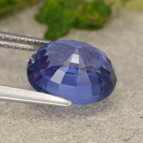 9,17 ctw natürlicher Kornblumenblau Saphir, Oval, VS